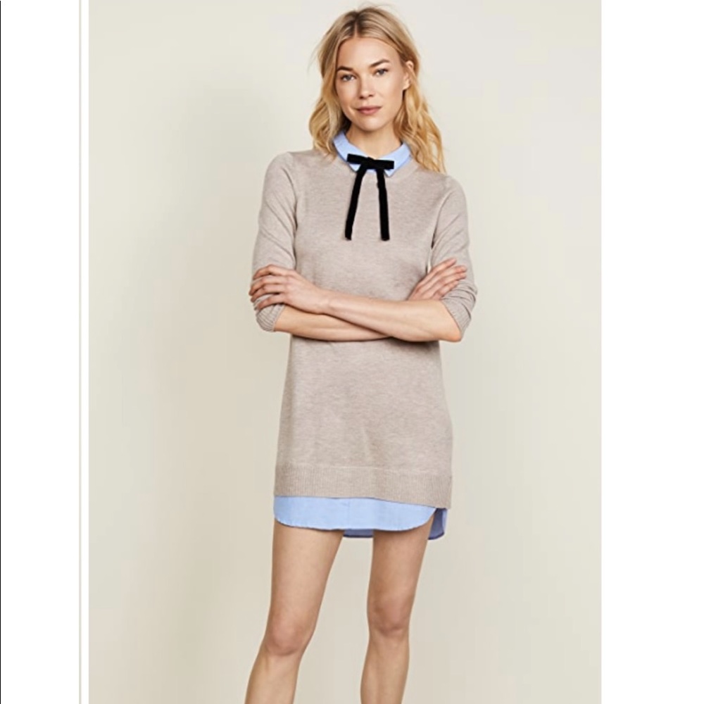 English Factory Combo Shirtdress/Sweaterdress